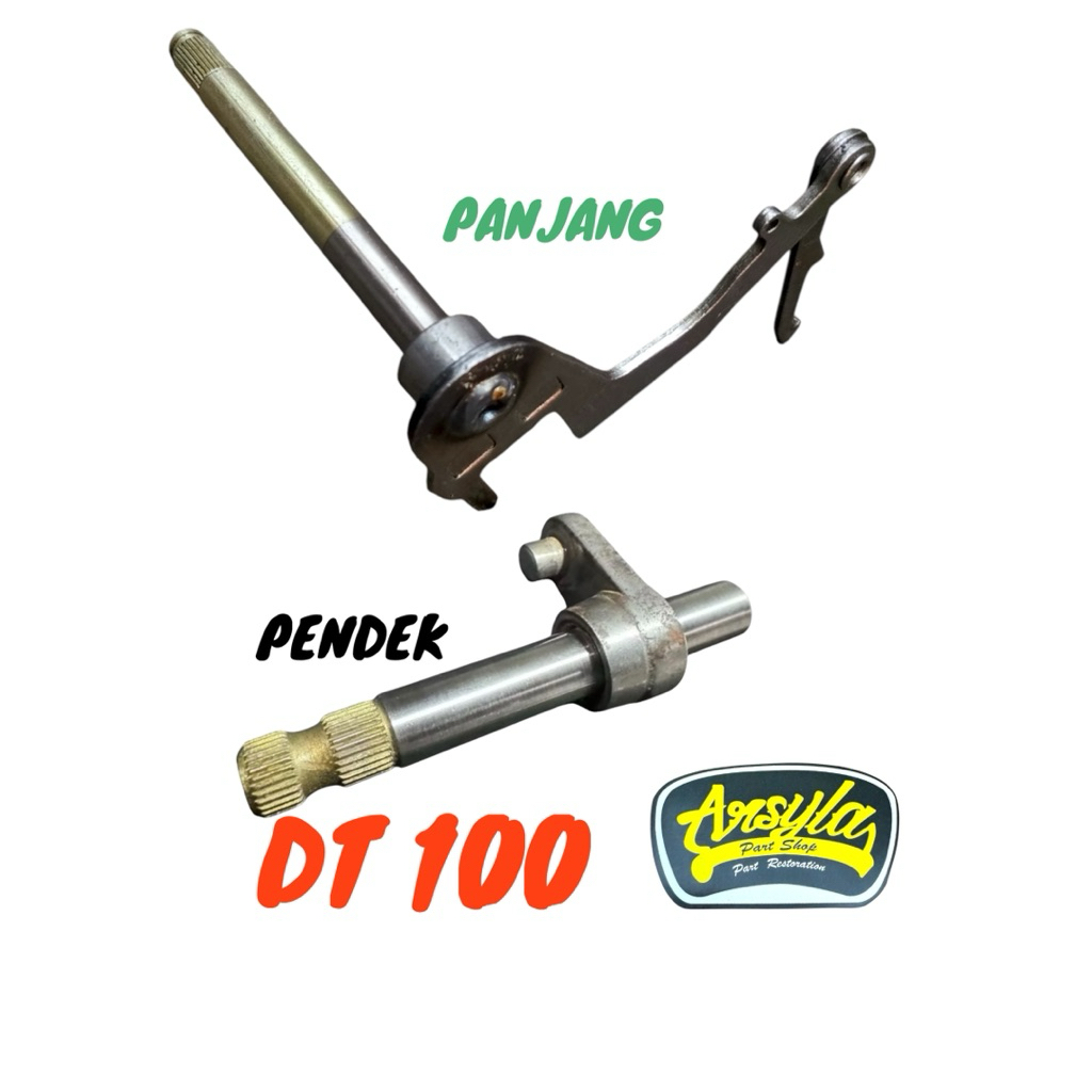 As Operan Gigi Perseneling Dt100 Yamaha Dt 100 type pendek dan panjang