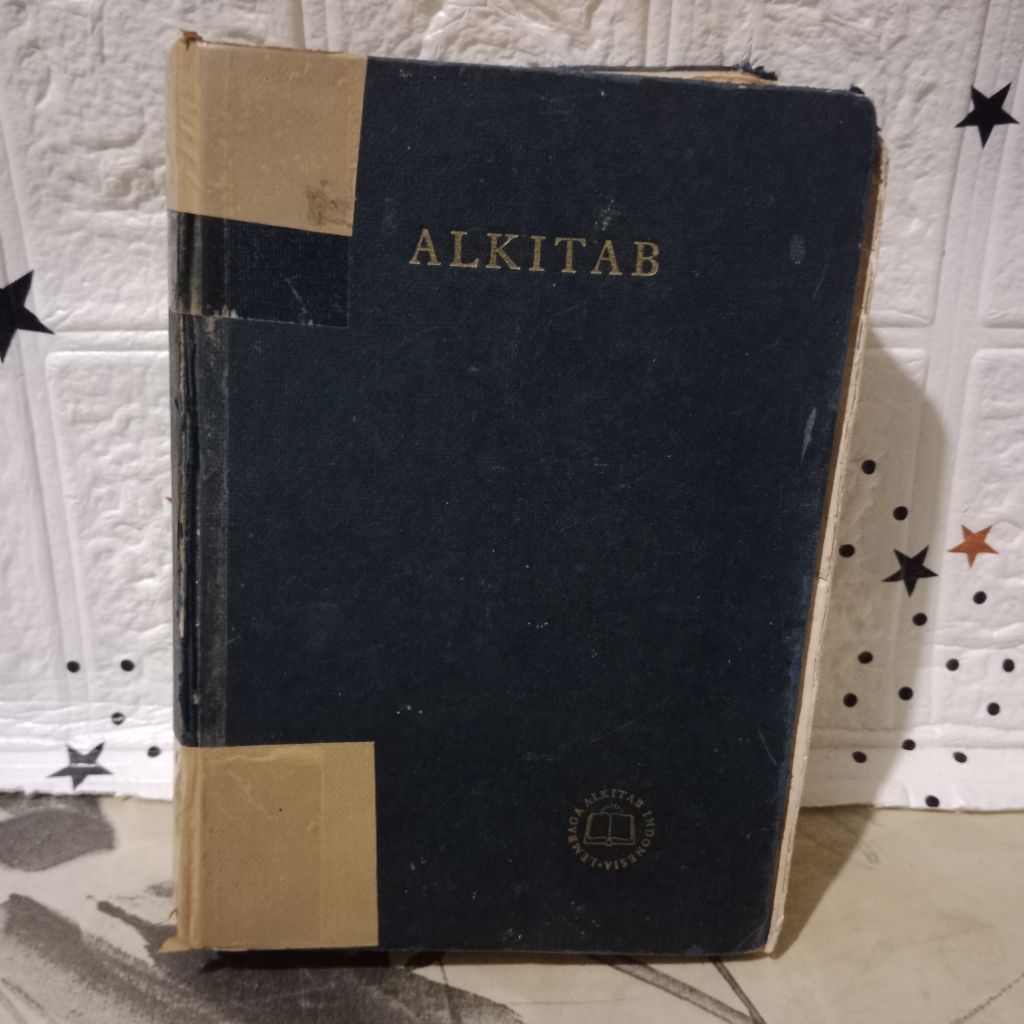 ORIGINAL ALKITAB TAHUN 1974 (ukuran 19cm x 13cm)