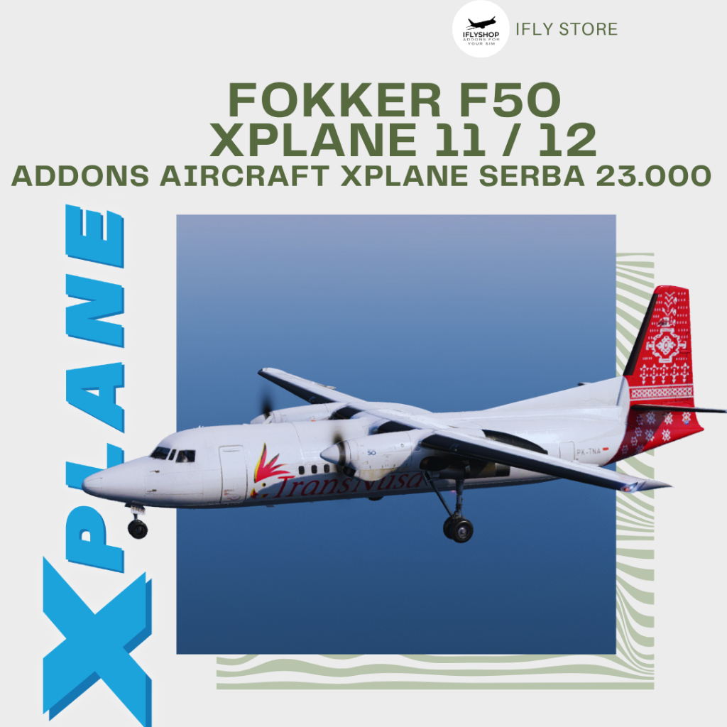 X-Plane11 / X-Plane12 | - Fokker F50