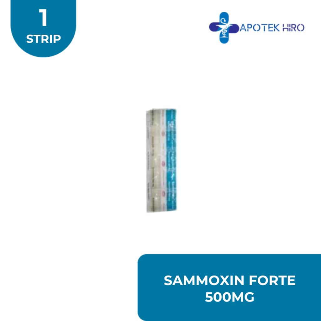 SAMMOXIN FORTE 500 MG 1 STRIP @ 10 KAPLET