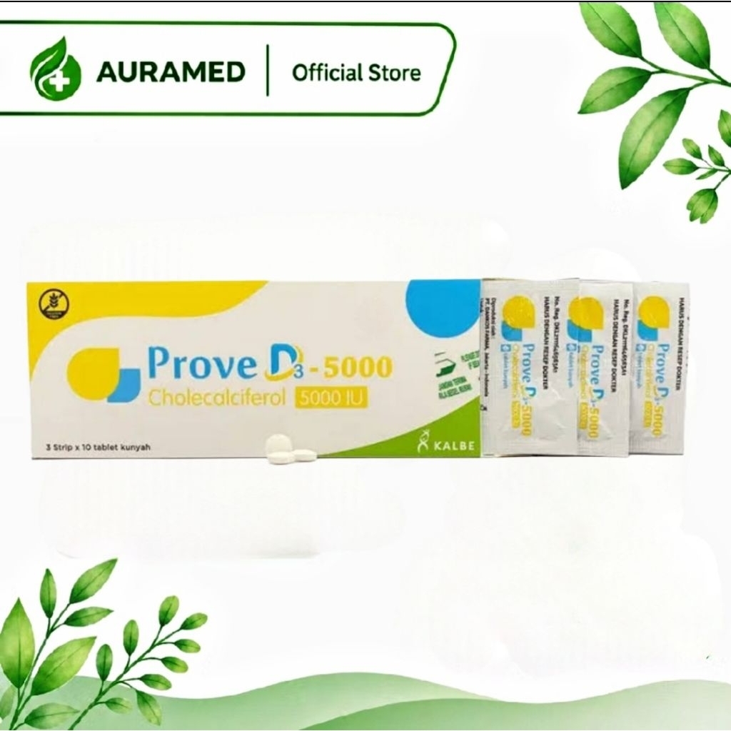 PROVE D3 - 5000IU PER BOX ISI 30 TABLET