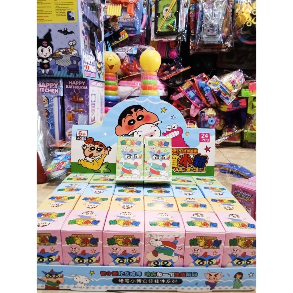 (CRAYON SHINCAN) MAINAN BLIND BOX CRAYON SHINCHAN SURPRICE DOLL BLIND BOX KARAKTER CRAYON SHINCHAN