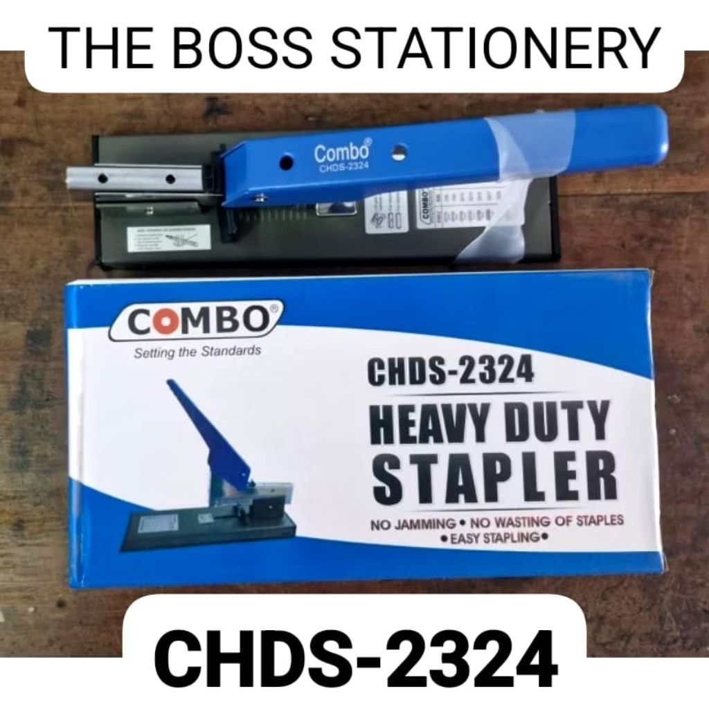 STAPLER COMBO CHDS-2324 / ALAT HEKTER BESAR CHDS 2324 COMBO / HEAVY DUTY STAPLER JILID