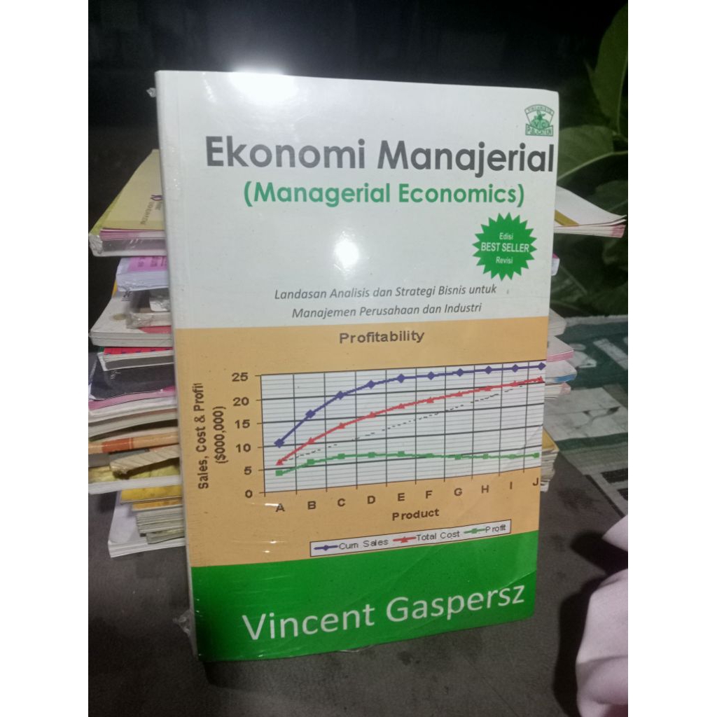 buku ekonomi manajerial Vincent gesper