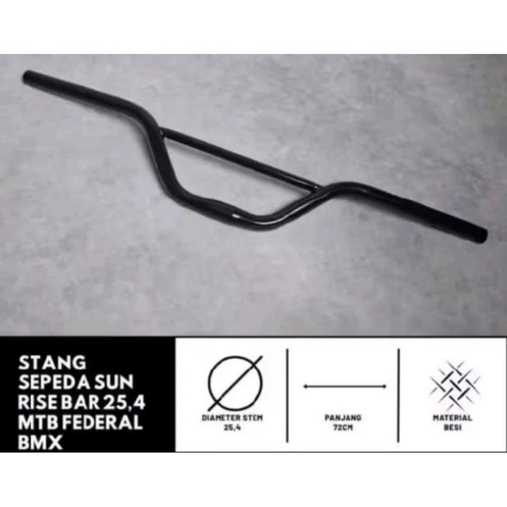 stang sepeda sunrise federal bmx mtb