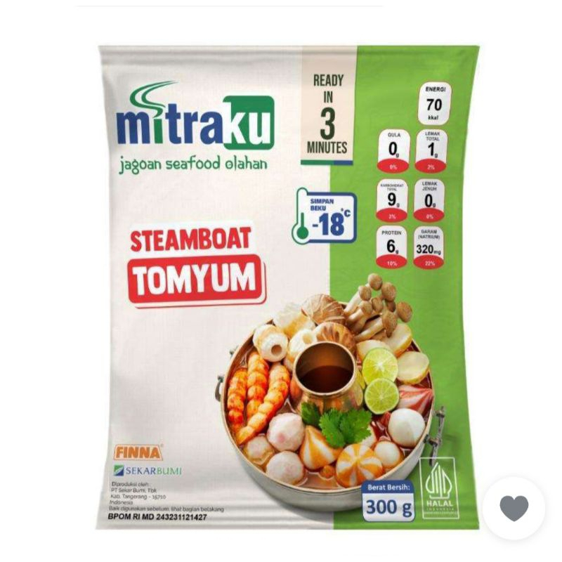 MITRAKU STEAMBOAT 300gr