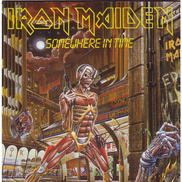 CD Audio Iron Maiden – Somewhere In Time (1986)