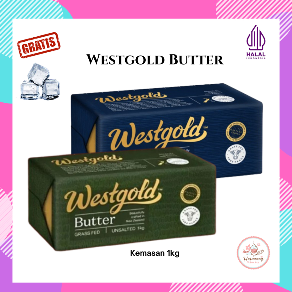 Westgold Unsalted Butter 1kg
