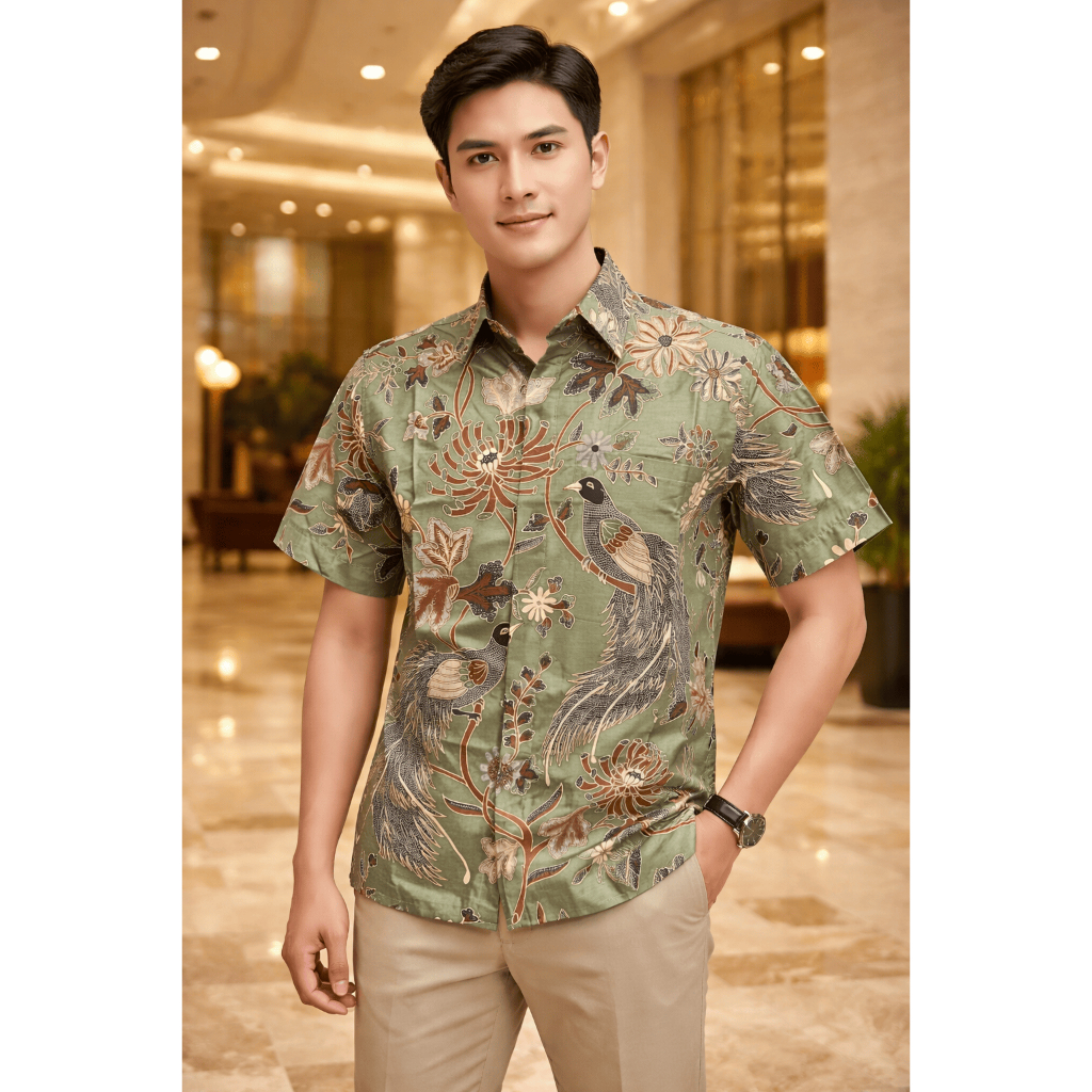 Kemeja Batik Cenderawasih Honje-Pangestu Batik