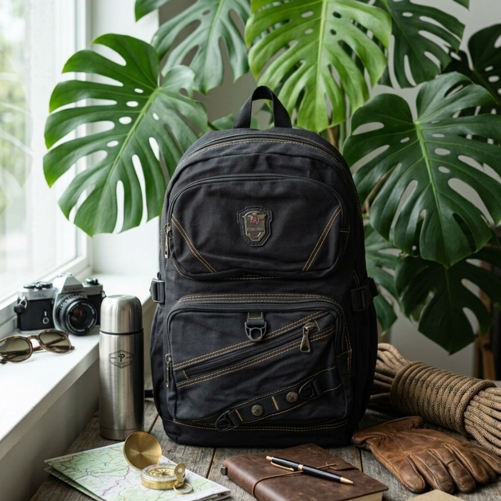 Tas Rangsel Kanvas Fortune 2F - 500148