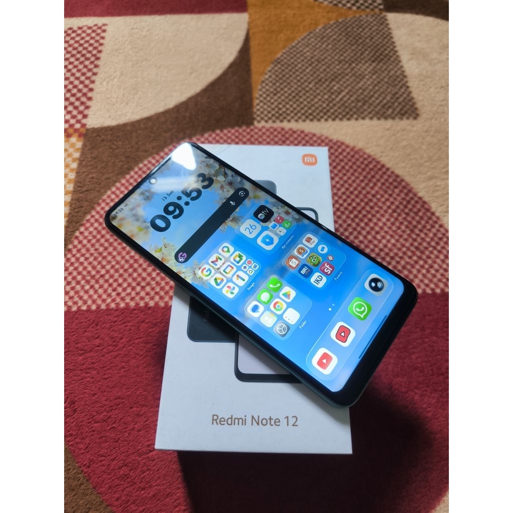 redmi note 12 4g NFC 8/128gb fullset