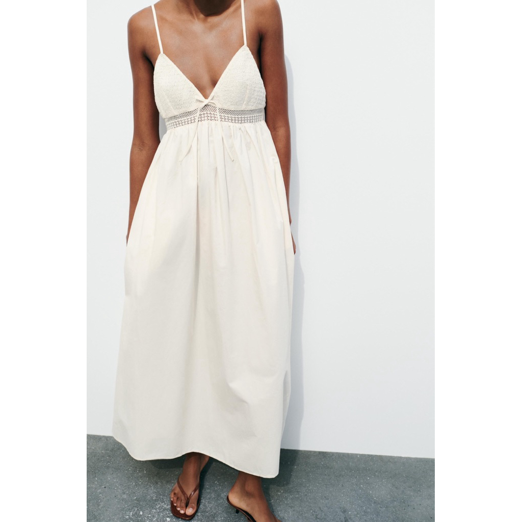 preloved zara long dress