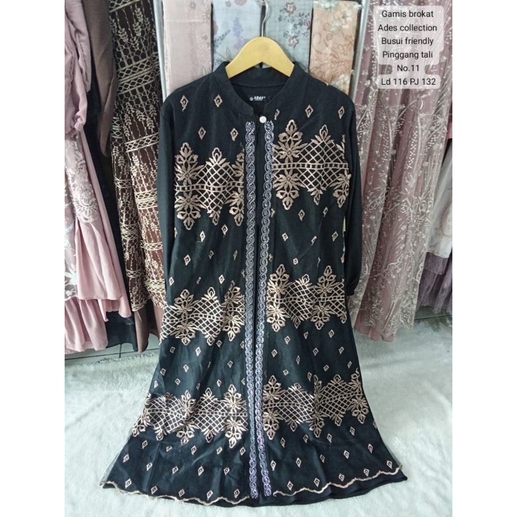 Gamis brokat AdeS collection