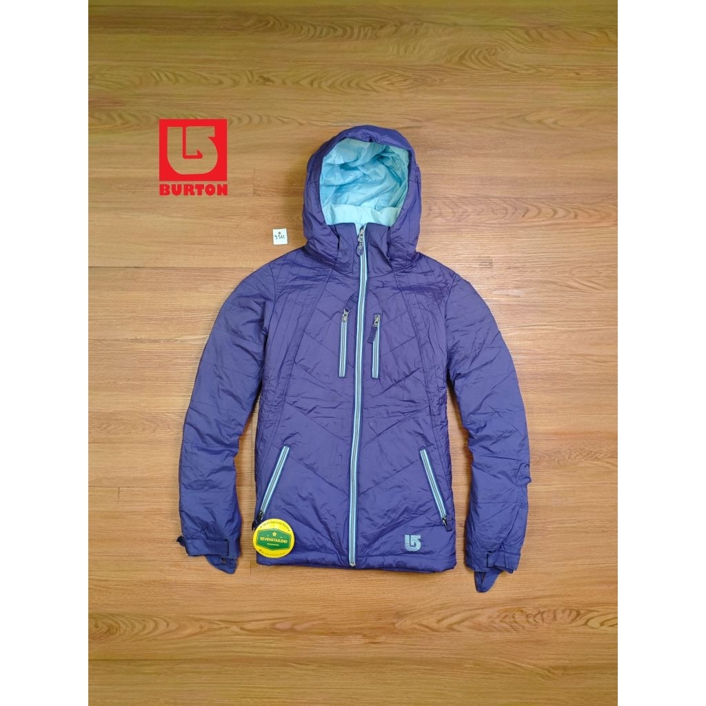 burton snowboard goosedown winter woman jacket