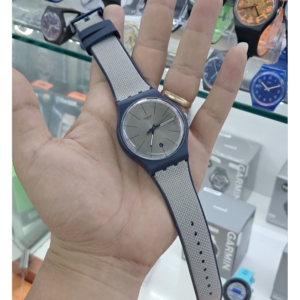 Jam tangan pria Swatch original Seri SUON402 Swatch original garansi 2tahun