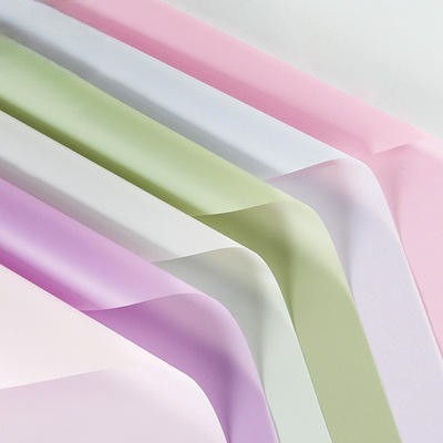 Kertas Cellophane Semi Transparan - Tebal, Tahan air