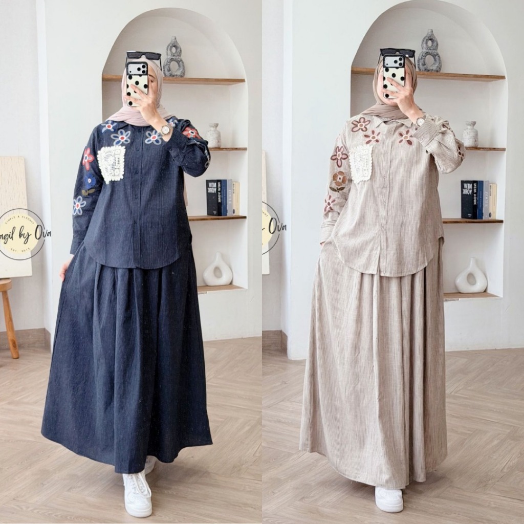 READY VANYA 2 SET ROK PREMIUM BY GAGIL FASHION BEST SELLER