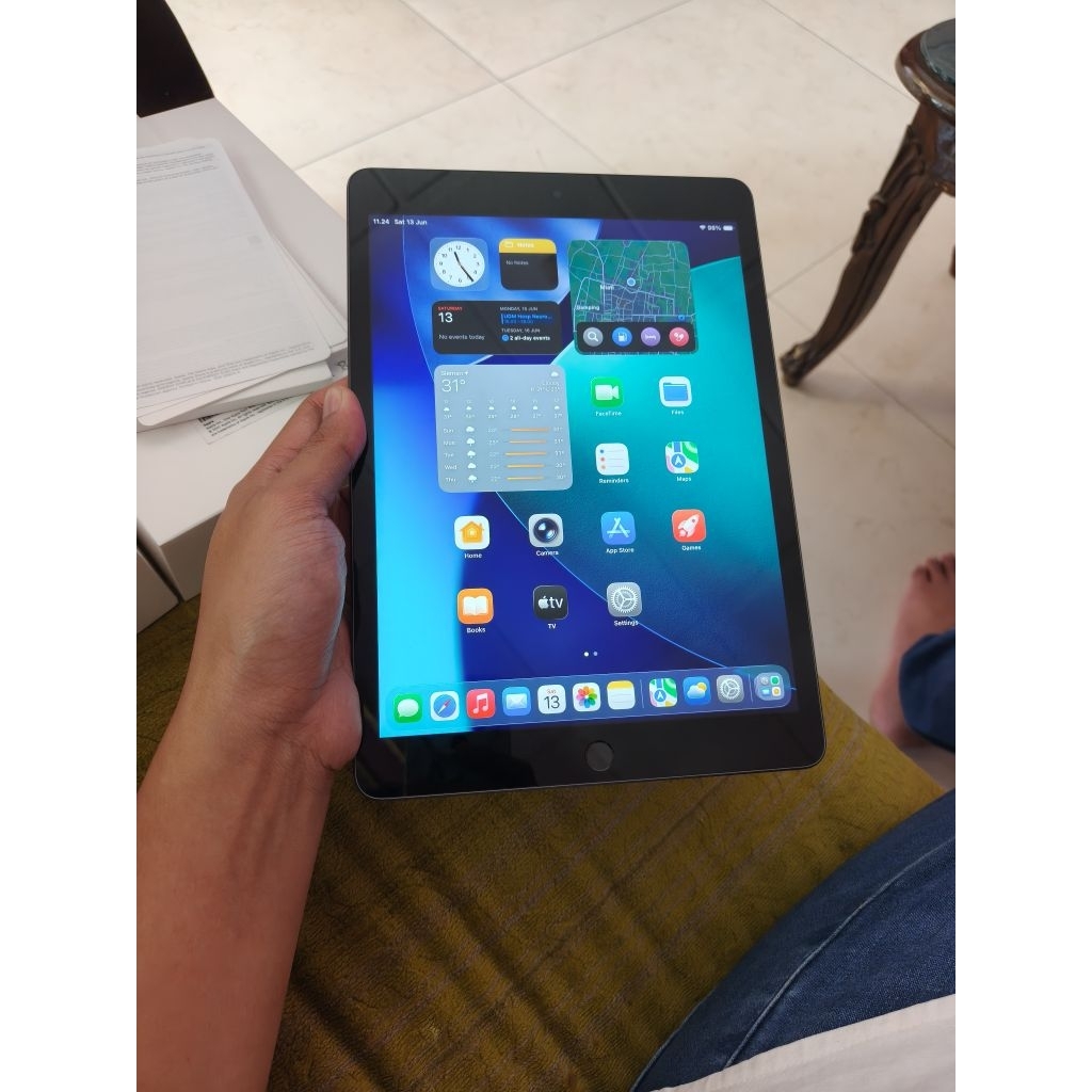 Ipad 9th gen wifi 64gb second mulus