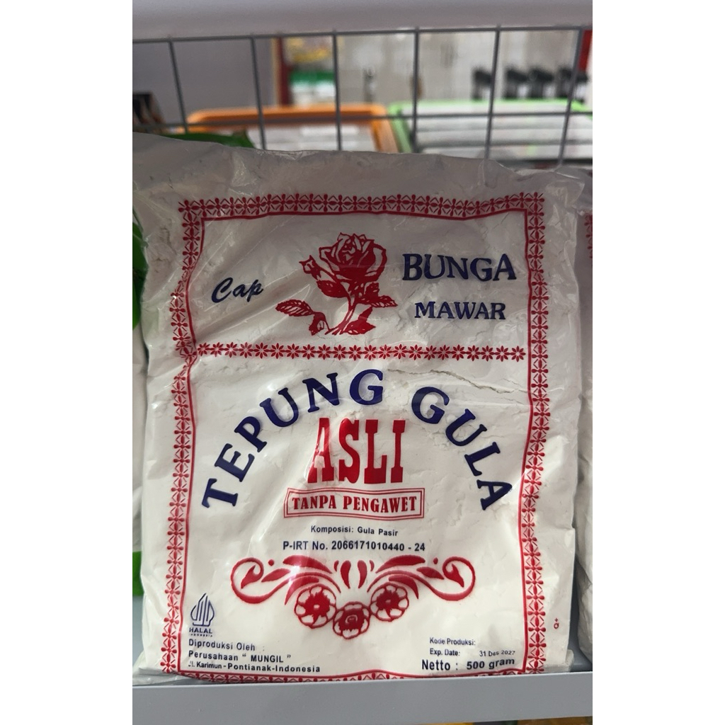 Gula Halus Mawar 500gr / Tepung Gula Halus