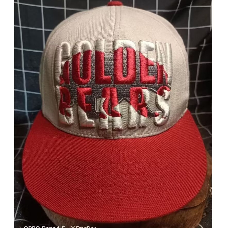 Topi Snapback-Golden Bears-NCAA