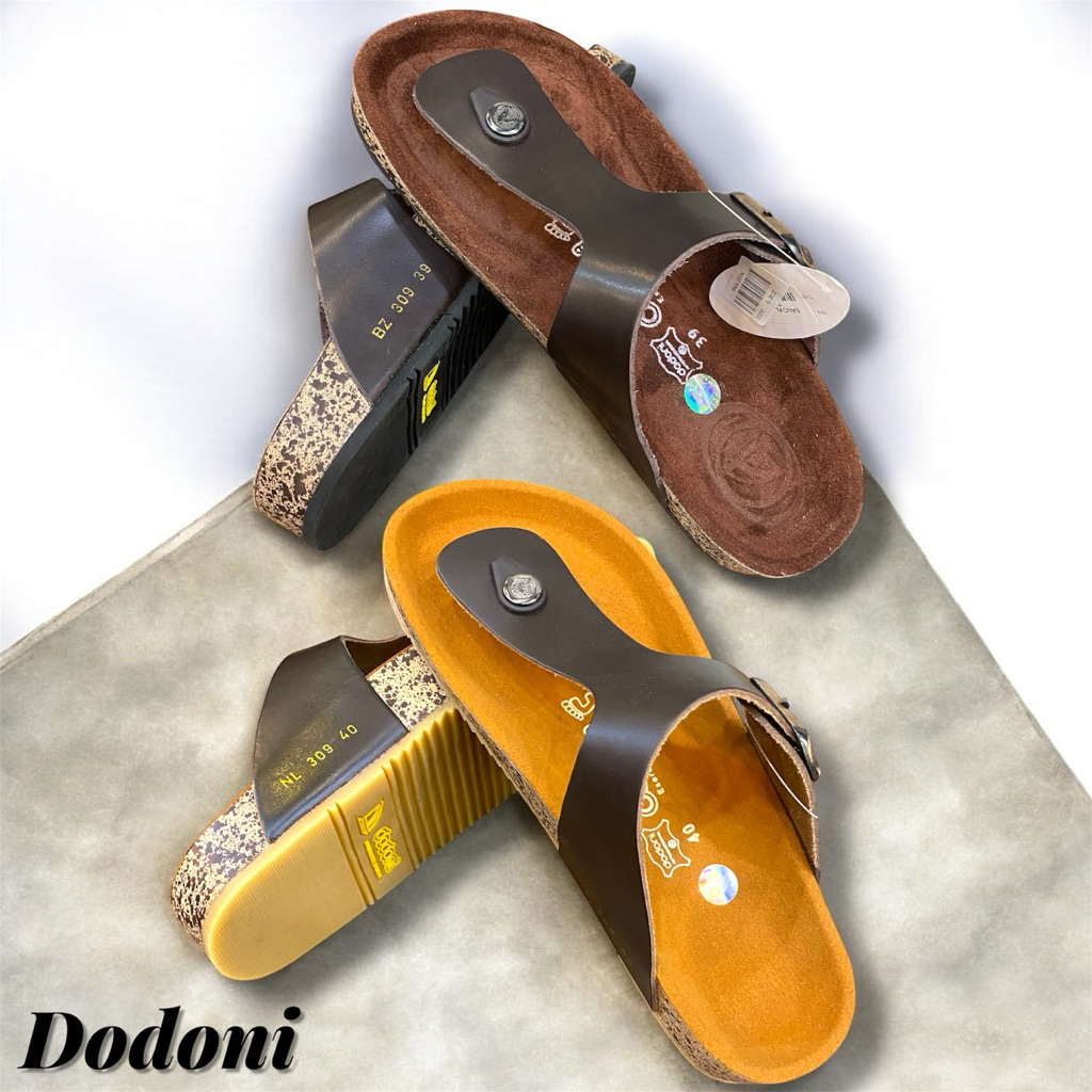 dodoni sandal kulit original.SANDAL JEPIT DODONI