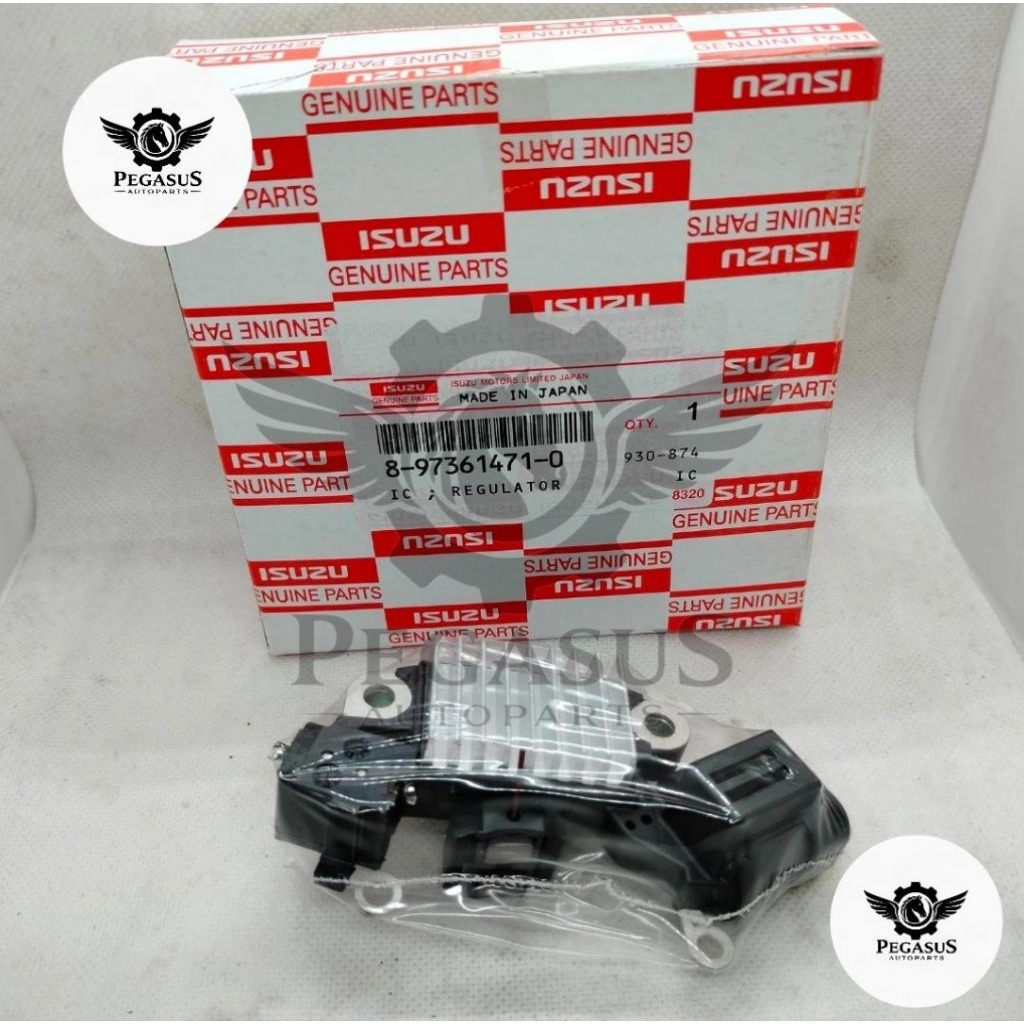 IC REGULATOR ASM DINAMO ALTERNATOR ISUZU DMAX 4JH1 TRAGA