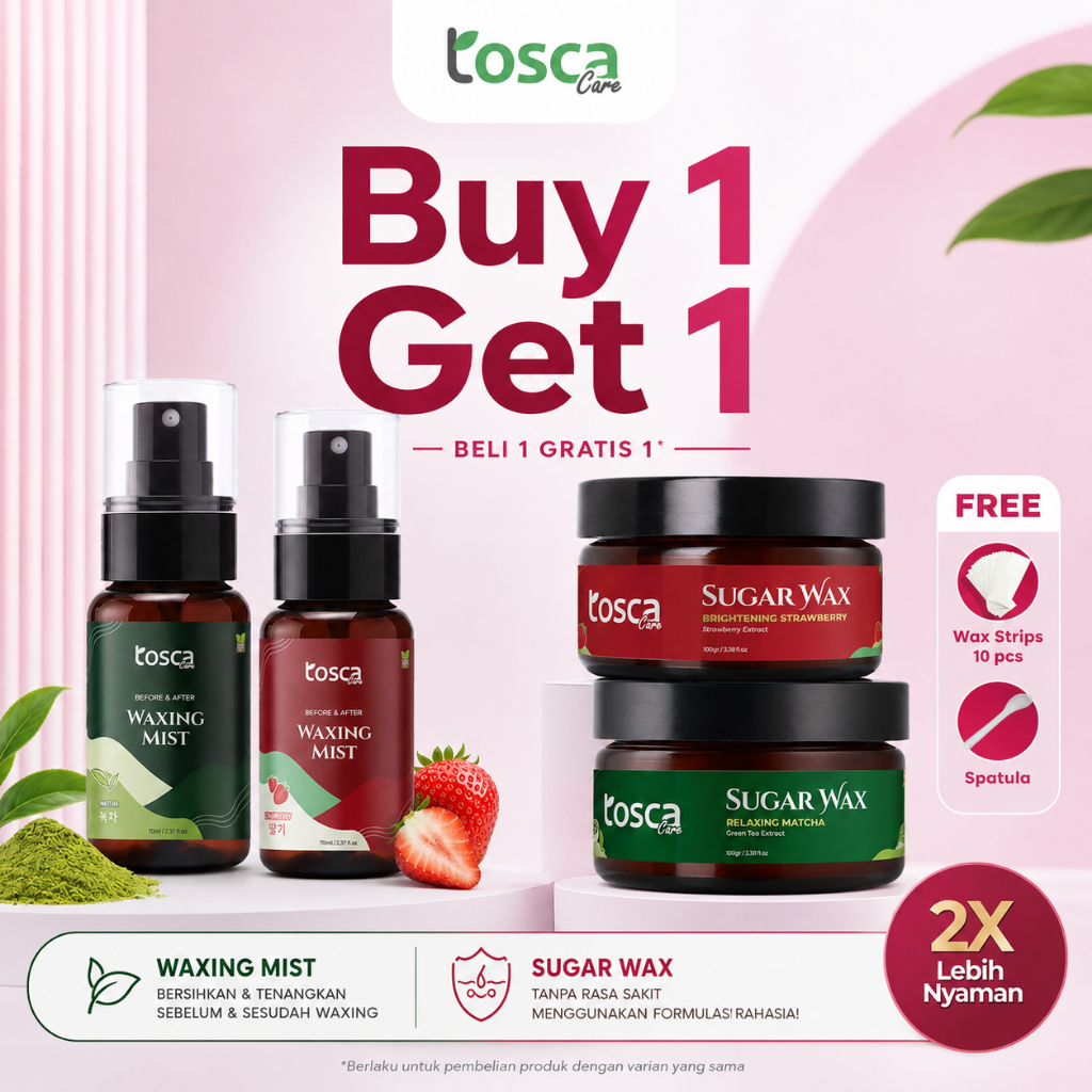 TOSCA Bundle Waxing Kit Sugar Waxing + After Waxing Mist