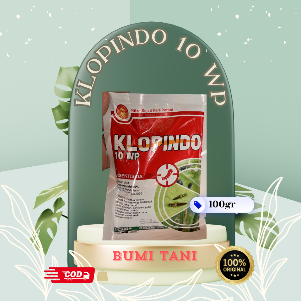 Klopindo 10 WP 100gr insektisida