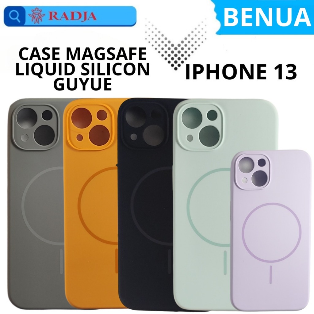 Iphone 13 Softcase Silicon Liquid Guyue Magsafe