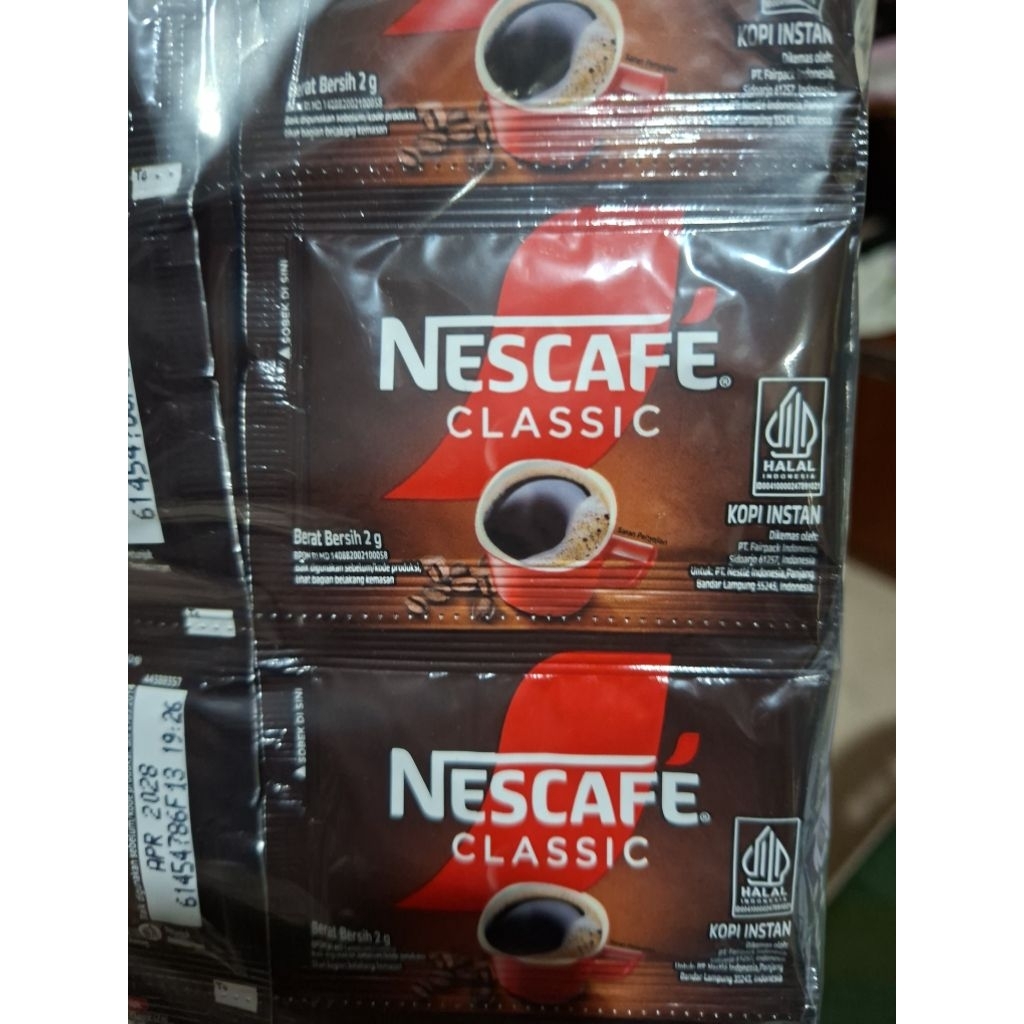 Nescafe Classic isi 60 sachet @2gr