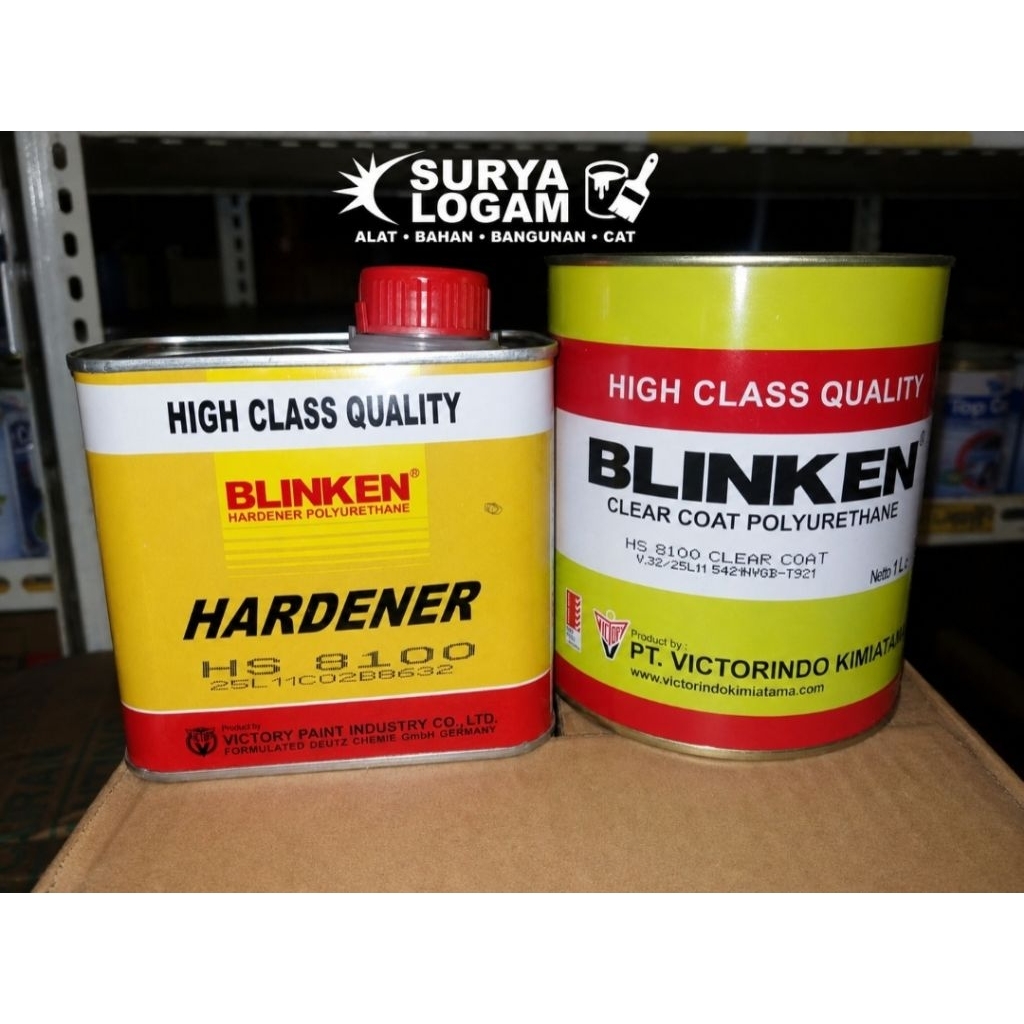 Clear Blinken HS 8100 + Hardener