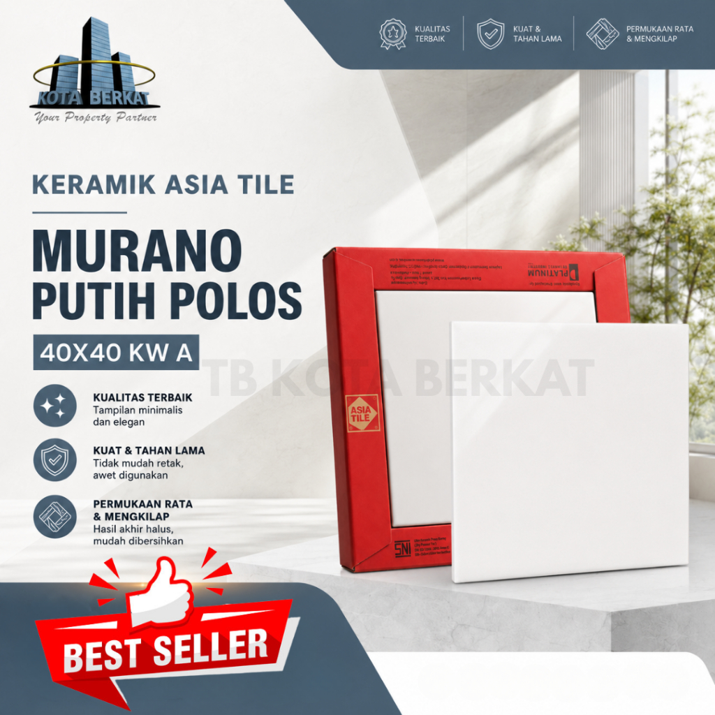 KERAMIK GLOSSY 40 x 40 / KERAMIK HITAM 40X40 / KERAMIK PUTIH 40X40 / KERAMIK PUTIH 30X30
