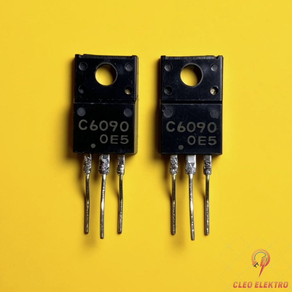 TR TRANSISTOR C 6090 C6090 ASLI ORIGINAL KUALITAS BAGUS SC 6090 SC6090