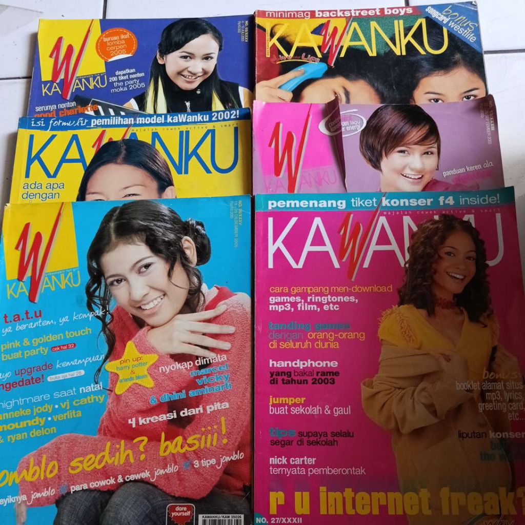 Majalah Kawanku tahun 2000an