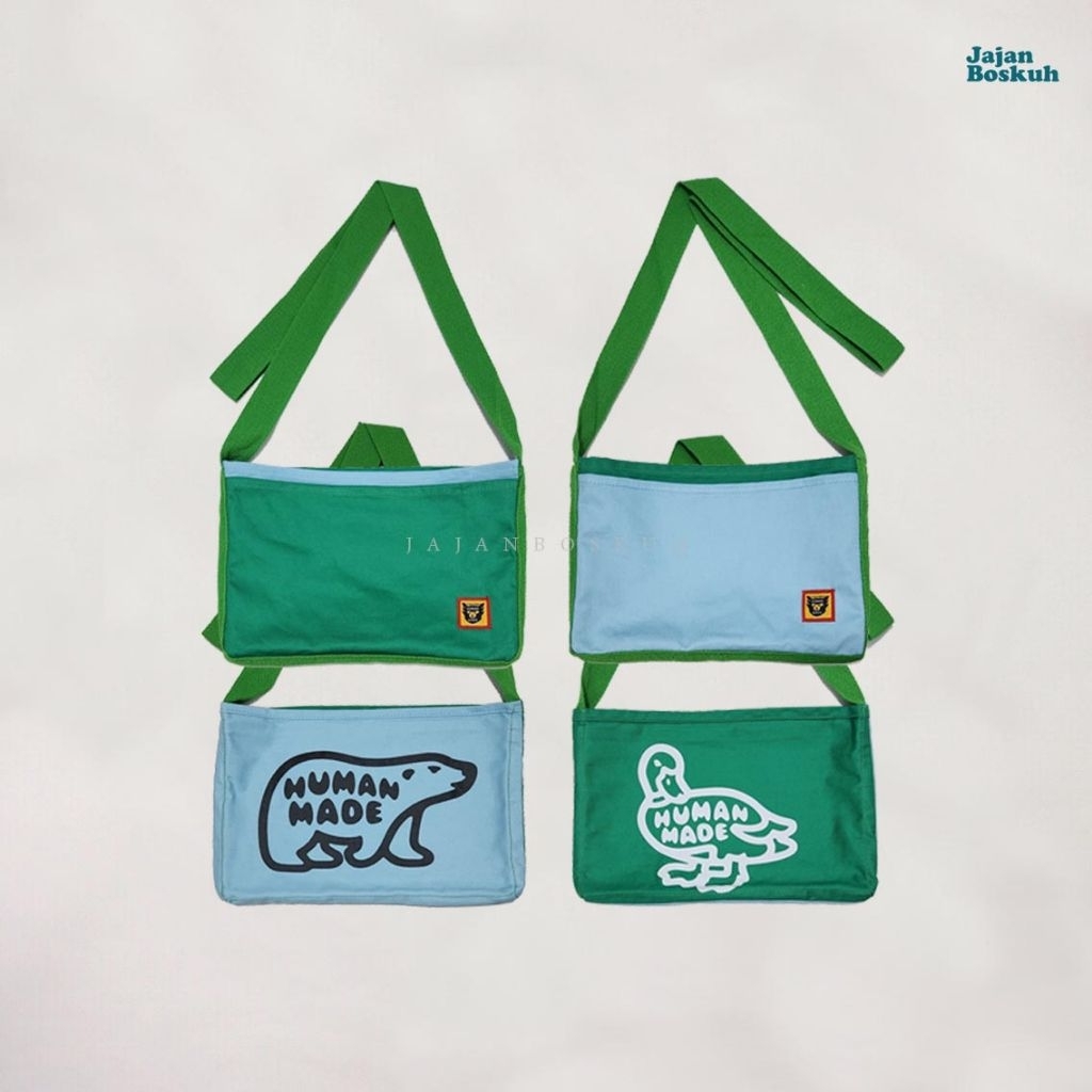 Human Made Double Side Sling Bag