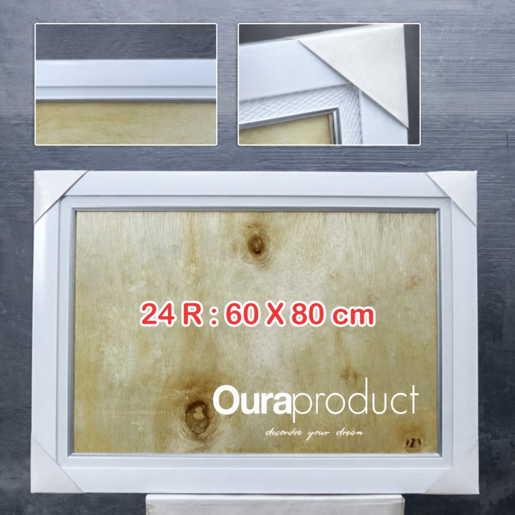 Bingkai Foto Pigura Fiber Doubel Frame 24R ukuran 60 x 80 cm