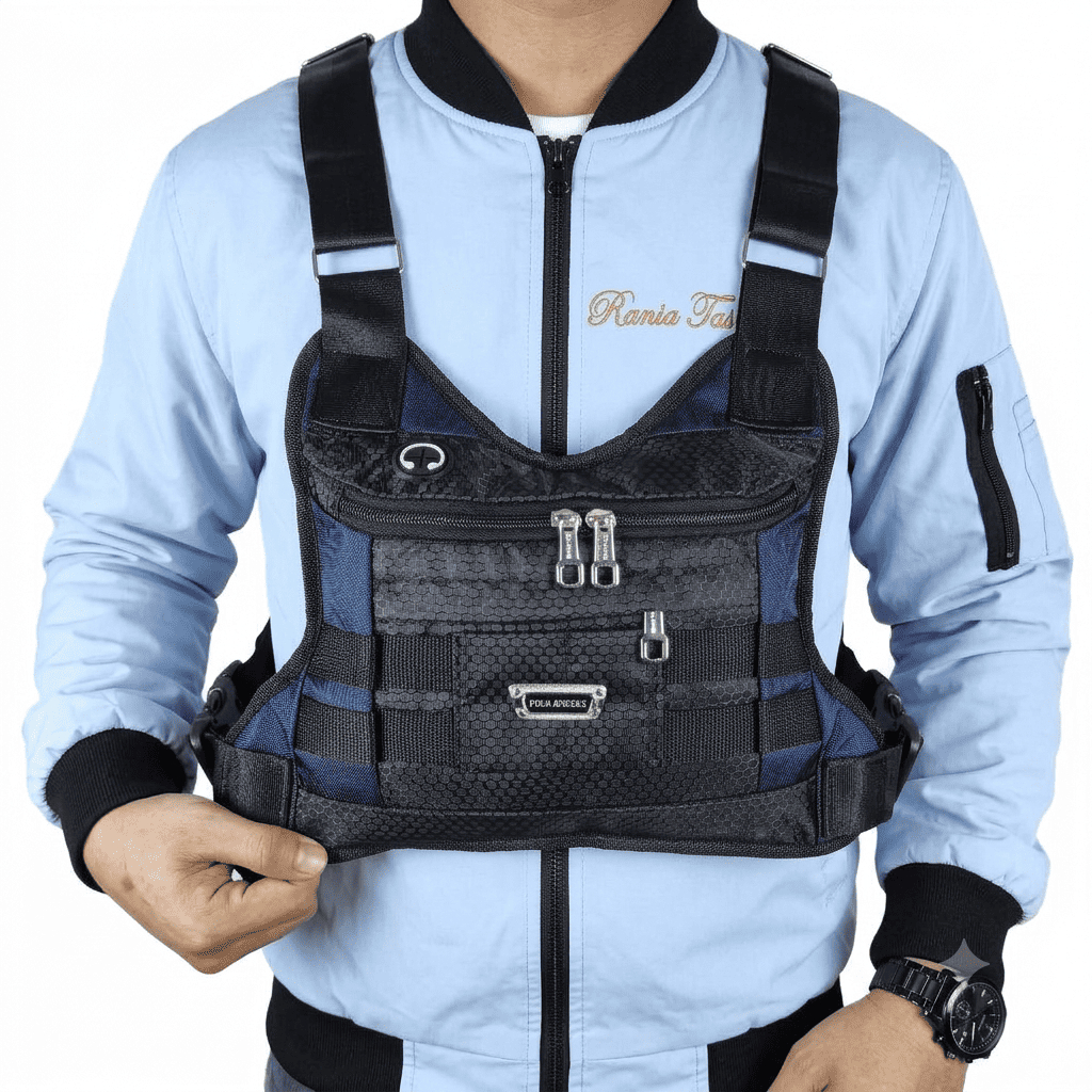 Tas Dada Terbaru Chest Bag Tas Selempang Dada Chest Rig Bag Tas Rompi Serbaguna Tas Sepeda