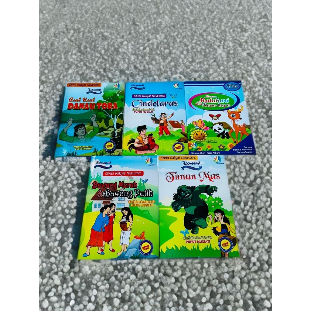 ( PROMO BUKU MURAH ORIGINAL ) BUKU ANAK / CERITA RAKYAT NUSANTARA / SERI DONGENG BINATANG / BAWANG M