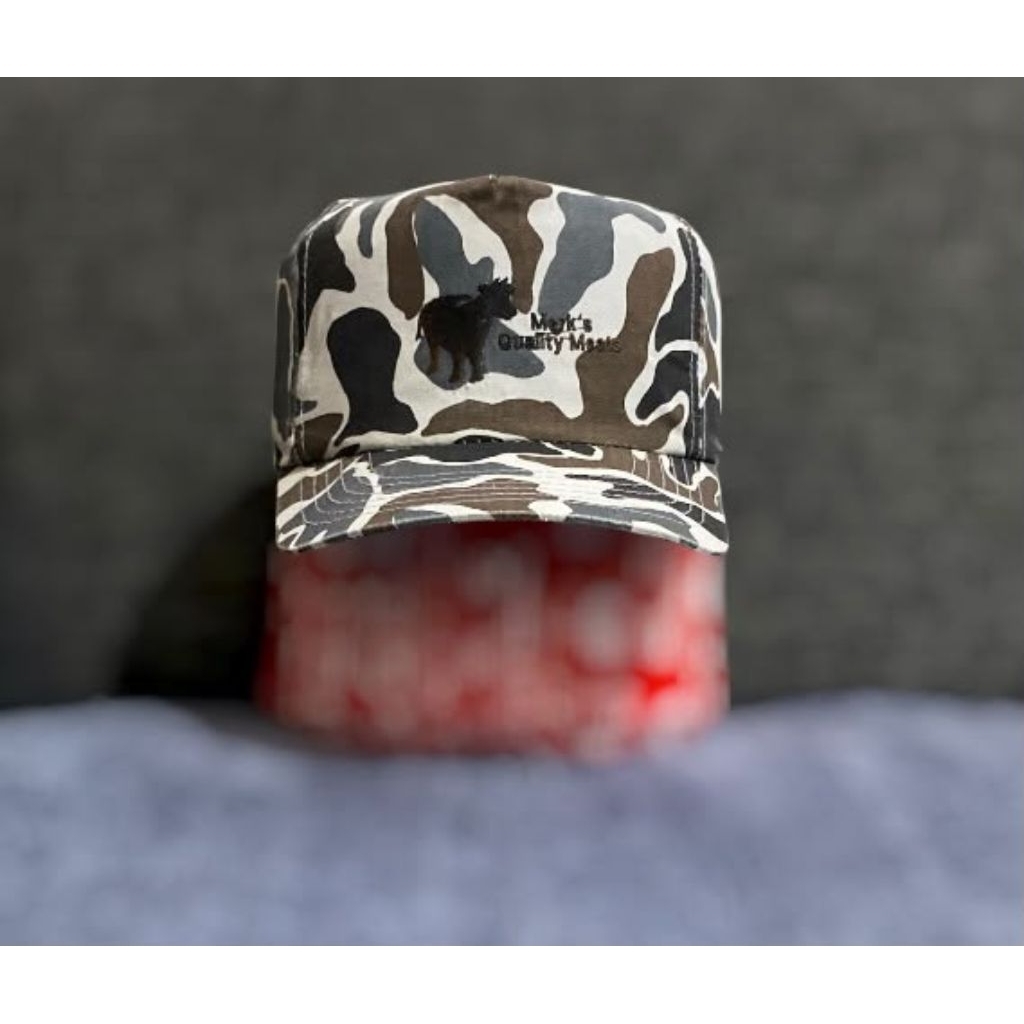 Topi Vintage Duck Camo Mark's Quality Meats AJM Snapback Original second Rare