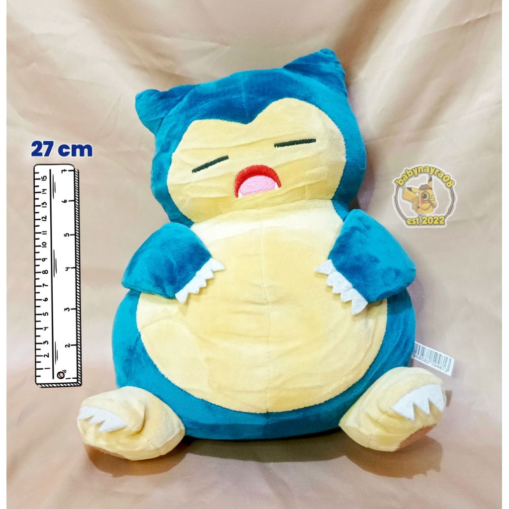 SNORLAX POKEMON PLUSH ORIGINAL