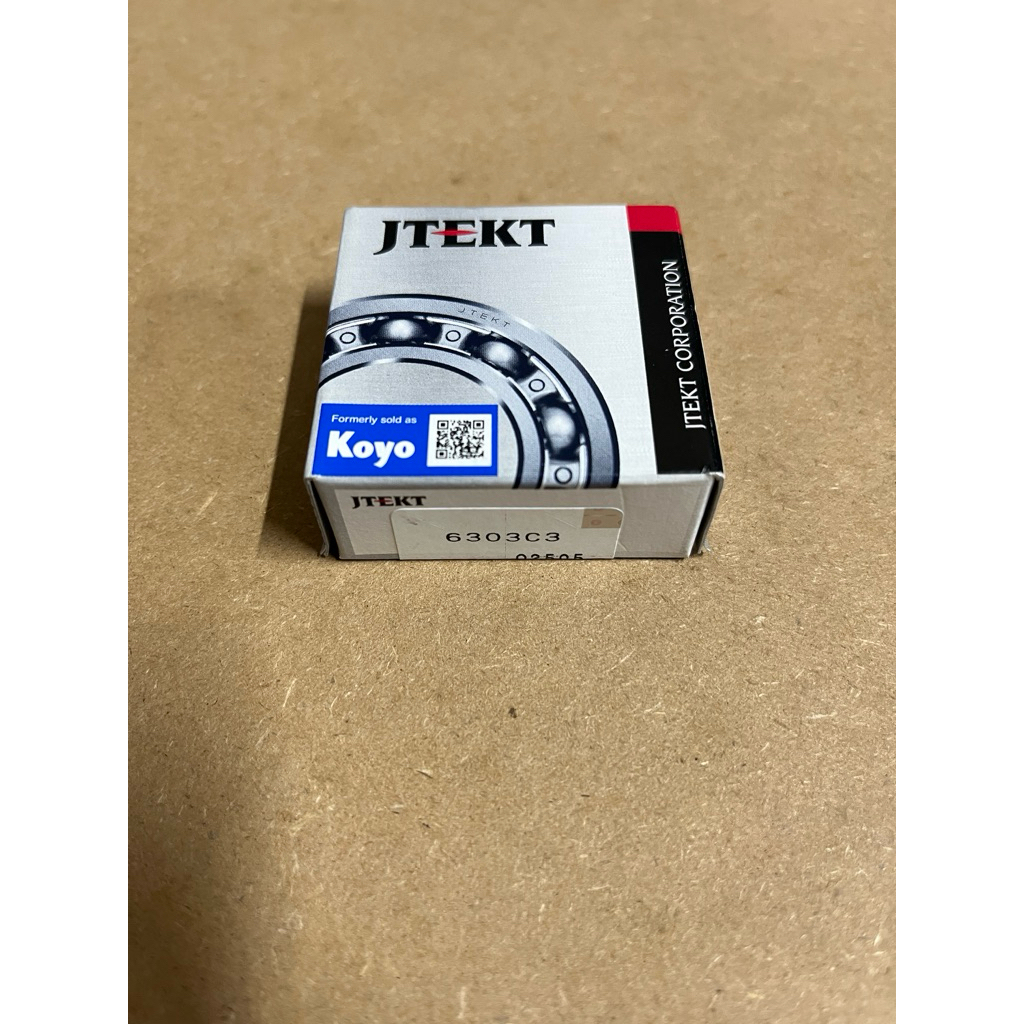 BEARING 6303 C3 KOYO ORIGINAL 6303C3 TANPA PENUTUP