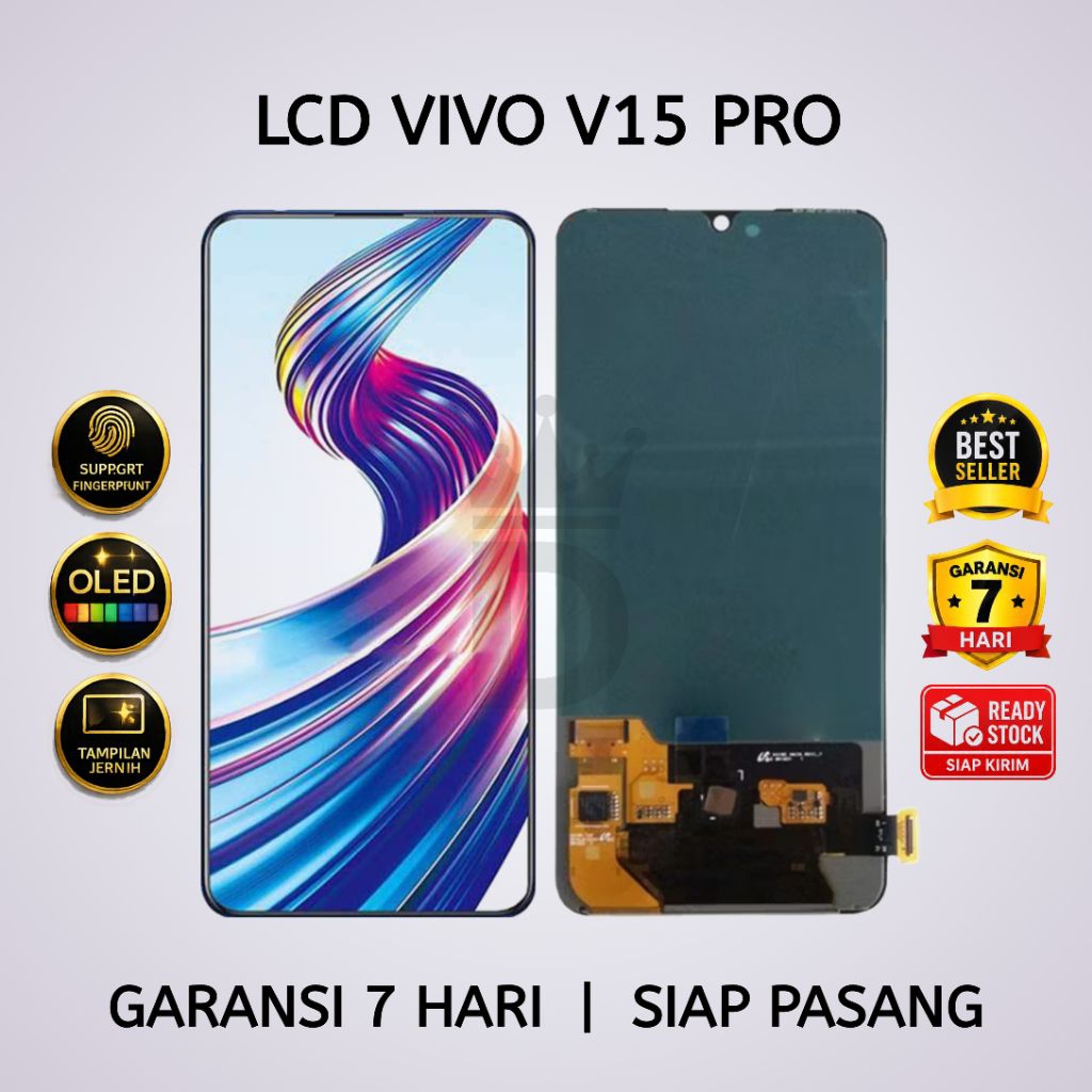 LCD TOUHSCREEN VIVO V15 PRO OLED FINGERPRINT FULLSET