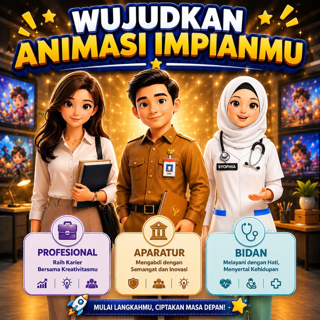 Jasa Video Animasi 2D & 3D Explainer,Graphics Profesional