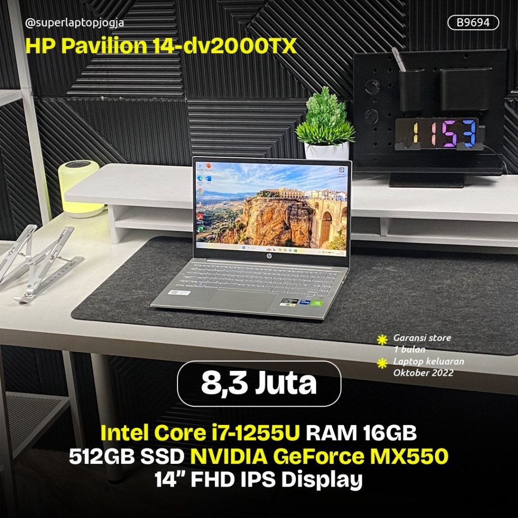 HP PAVILION 14 DV2000TX B9694