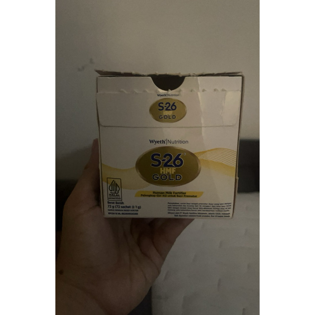 Preloved S26 Human Milk Fortifier (HMF) (60 sachet)