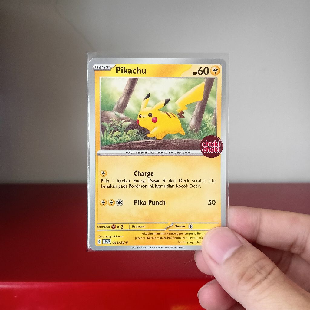 Pikachu Promo Choki-Choki