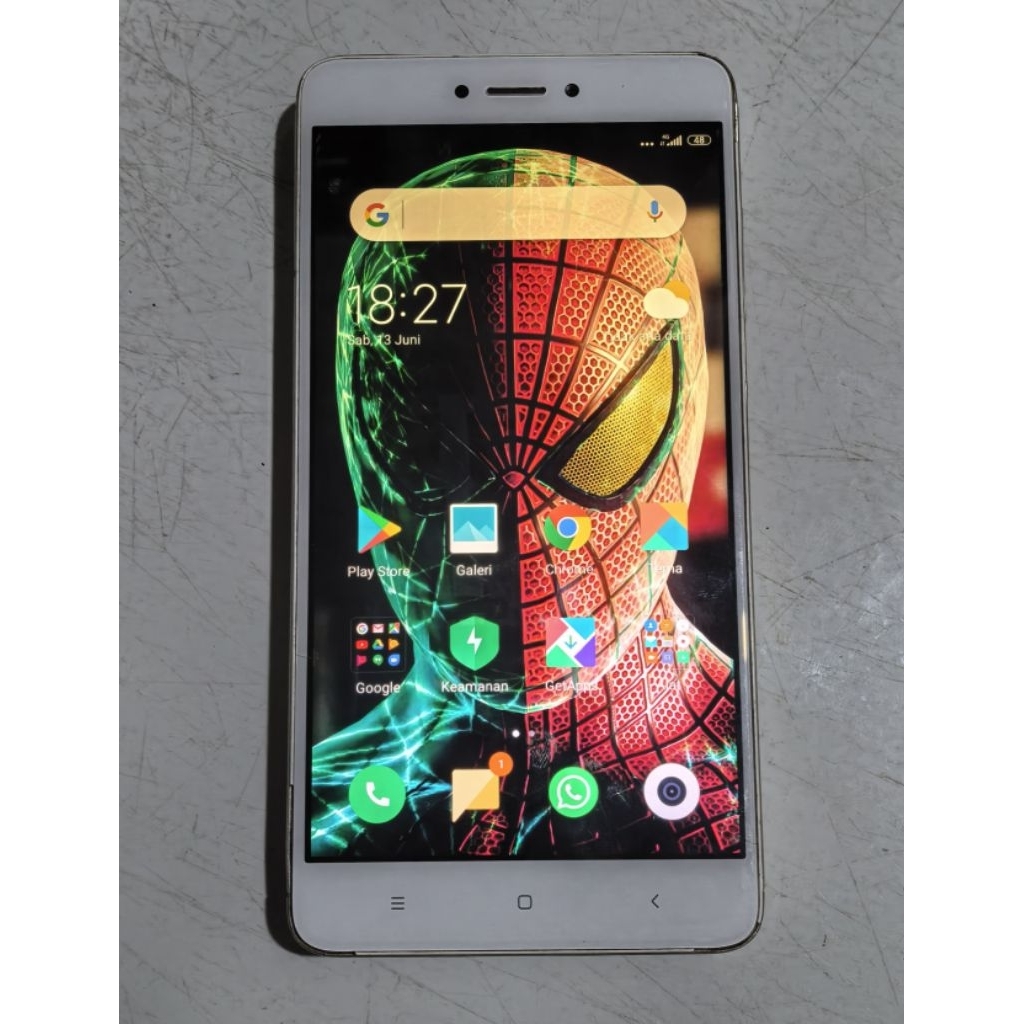 Redmi Note 4 - minus retak bisa pakai