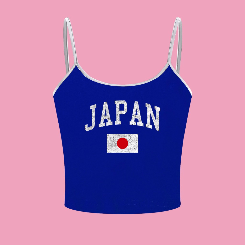 Tanktop Tali Two Tone Japan Y2k Style