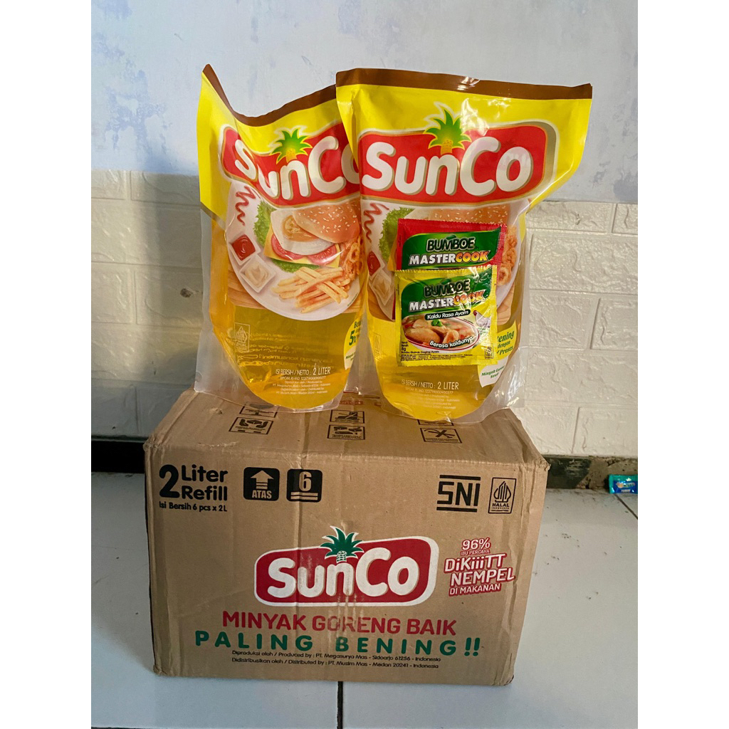 1 DOS MINYAK GORENG SUNCO 2 LITER