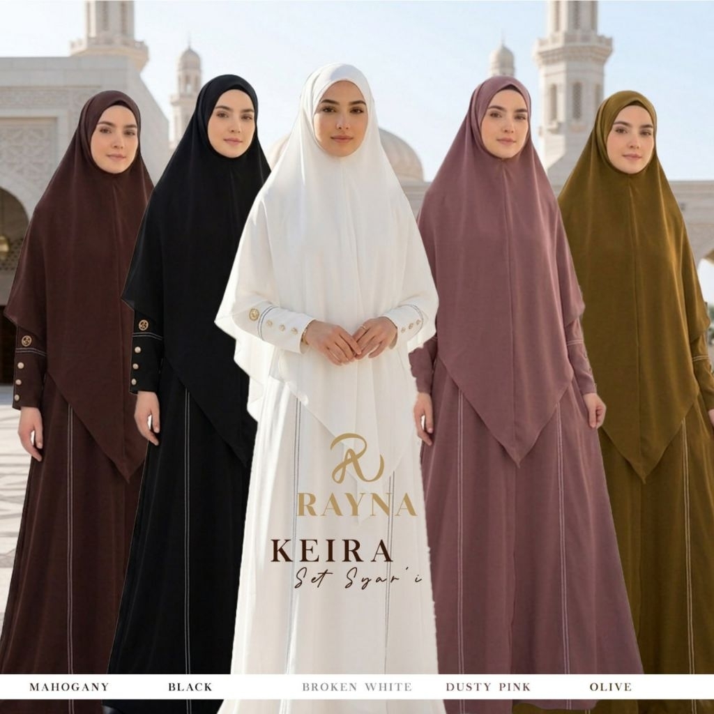 Keira Set Syari original Rayna